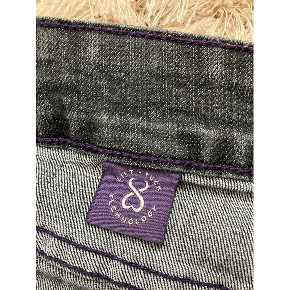 NYDJ Women's Size 10 Black Wash Straight Legging Jeans Lift Tuck Technology - Picture 7 of 9